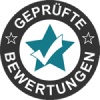 Siegel von YourRate für geprüfte Bewertungen